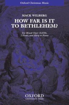 Sheet music How far is it to Bethlehem? Book