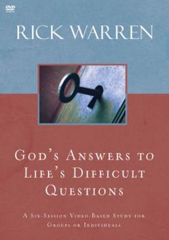 DVD God's Answers to Life's Difficult Questions Video Study Book