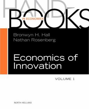 Hardcover Handbook of the Economics of Innovation: Volume 1 Book