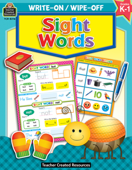 Paperback Write-On/Wipe-Off: Sight Words Book