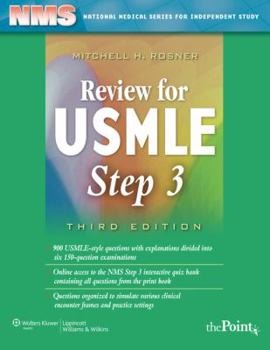 Paperback Review for USMLE: United States Medical Licensing Examination, Step 3 (Review for USMLE Step 3) Book