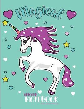 Magical Unicorn Notebook Mint Green Edition