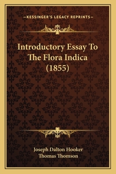 Paperback Introductory Essay To The Flora Indica (1855) Book