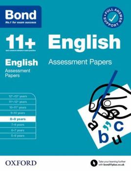 Paperback Bond 11+: Bond 11+ English Assessment Papers 8-9 years Book