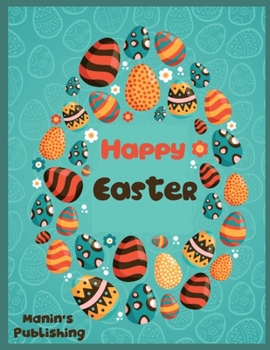 Paperback Happy Easter: Bunny Coloring Book