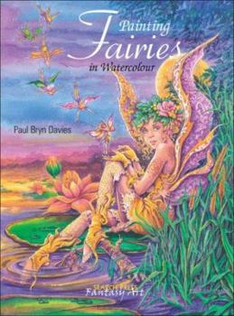 Hardcover Painting Fairies in Watercolour Book