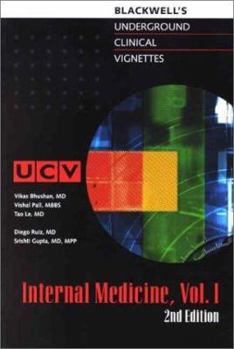 Paperback Blackwells Underground Clinical Vignettes - Internal Medici [With 48 Page Color Atlas] Book