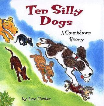 Hardcover Ten Silly Dogs Book