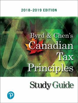 Paperback Study Guide for Canadian Tax Principles 2018-2019 Edition Book