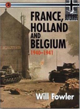 Hardcover France, Holland and Belgium, 1940 Book