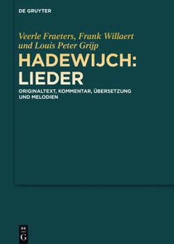Hardcover Hadewijch: Lieder [German] Book
