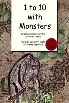 Paperback 1 to 10 with Monsters: Counting Numbers with a Monster Theme Book