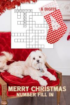 Merry Christmas Number Fill In 6 Digits