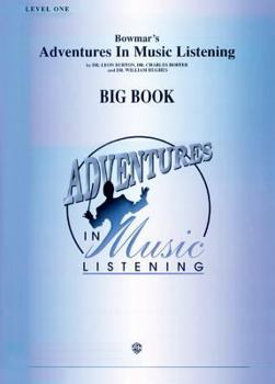 Paperback Bowmar's Adventures in Music Listening, Level 1: Big Book