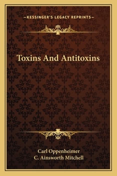 Paperback Toxins And Antitoxins Book