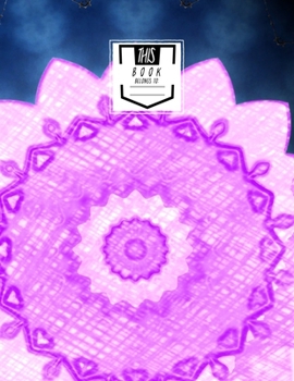 Paperback Guitar Tab Notebook: Pink Sketches - Blank Guitar Tablature, Large Notebook Book