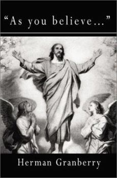 Paperback As You Believe... Book