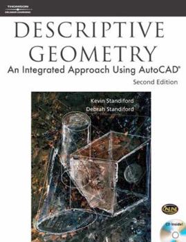 Paperback Descriptive Geometry: An Integrated Approach Using AutoCAD [With CD-ROM] Book