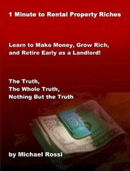 Paperback 1 Minute to Rental Property Riches Book