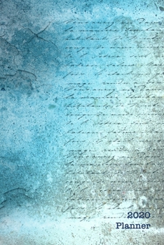 Paperback 2020 Planner: 14 Month Weekly Vertical Timed Planner with Monthly overview and future log - 6 x 9 with Grids, Decembe Book