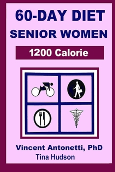 Paperback 60-Day Diet for Senior Women - 1200 Calorie Book
