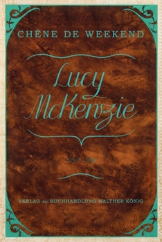 Paperback Lucy McKenzie: Chêne de Weekend Book