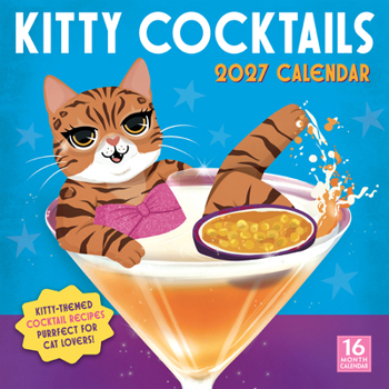 Calendar Kitty Cocktails Book