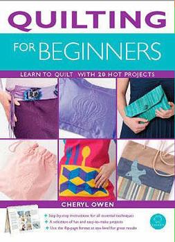 Paperback Quilt for Beginners. Cheryl Owen Book