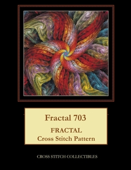 Fractal 703: Fractal Cross Stitch Pattern