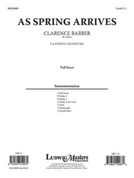 Paperback As Spring Arrives: Conductor Score Book