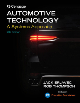 Paperback Tech Manual for Erjavec/Thompson's Automotive Technology: A Systems Approach Book