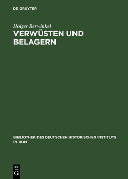 Hardcover Verwüsten und Belagern [German] Book