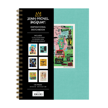 Hardcover Jean-Michel Basquiat Inspirational Sketchbook: Includes 12 Full-Color Pages of Artwork from Jean-Michel Basuiat Book