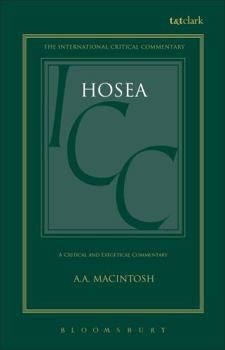 Hardcover Hosea (ICC) Book