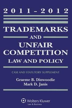 Paperback Trademarks & Unfair Competition Law and Policy Book