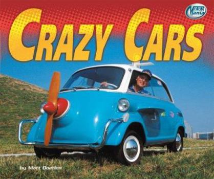 Library Binding Crazy Cars Book