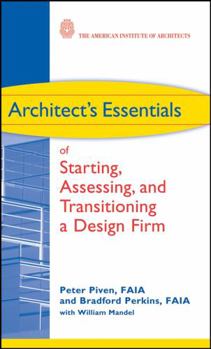 Hardcover Architect's Essentials of Starting, Assessing and Transitioning a Design Firm Book