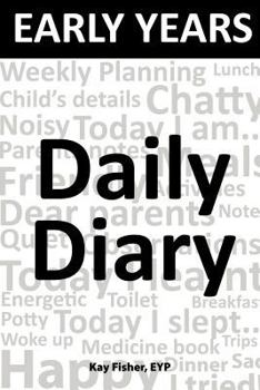 Paperback Early Years Daily Diary Book