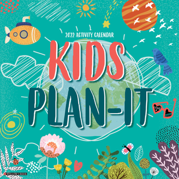 Calendar Kid's Plan It Activity 2022 Wall Calendar Book