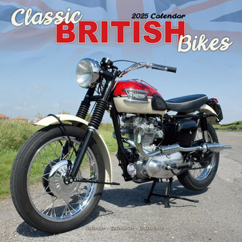 Calendar 2025 Classic British Bikes Wall calendar Book
