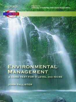 Paperback Environmental Management Student's Book: A Core Text for O Level and IGCSE Book