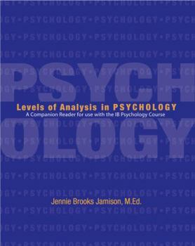 Hardcover Levels of Analysis in Psychology Book