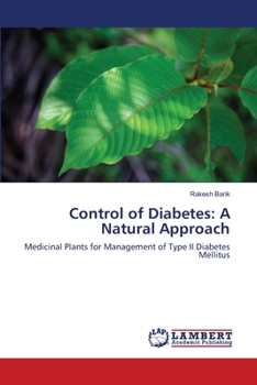 Paperback Control of Diabetes: A Natural Approach Book
