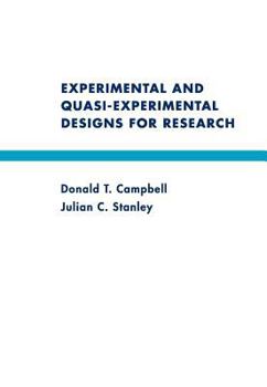 Paperback Experimental and Quasi-Experimental Designs for Research Book