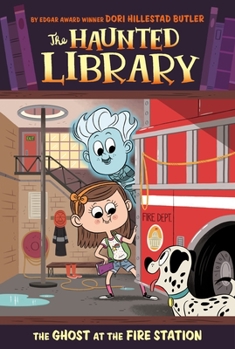 The Ghost At The Fire Station (Turtleback School & Library Binding Edition) - Book #6 of the Haunted Library