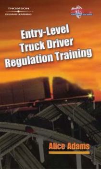 Paperback Entry-Level Truck Driver Regulation Training Book