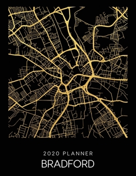 Paperback 2020 Planner Bradford: Weekly - Dated With To Do Notes And Inspirational Quotes - Bradford - Uk Book