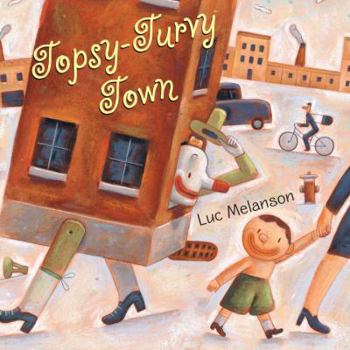 Hardcover Topsy-Turvy Town Book