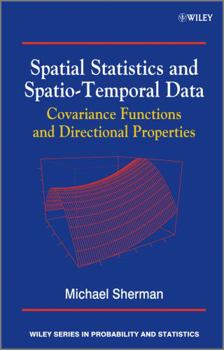 Hardcover Spatial Statistics and Spatio-Temporal Data Book