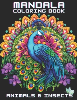 Paperback Mandala Coloring Book_Animals & Insects Book